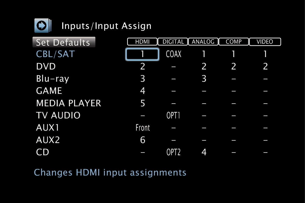 GUI InputAssign